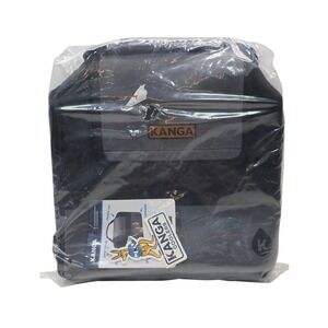 Kanga Kase Mate 12-Pack Iceless Cooler Midnight Black Grey Insulated Bag